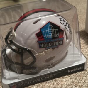 Jim Kelly Hall of Fame Autographed Mini Helmet