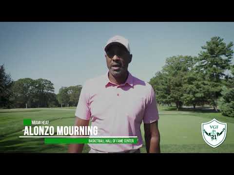 Video thumbnail for Alonzo Mourning at Victor Green Foundation Celebrity Golf 2021