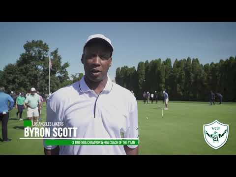 Video thumbnail for Byron Scott at Victor Green Foundation Celebrity Golf 2021