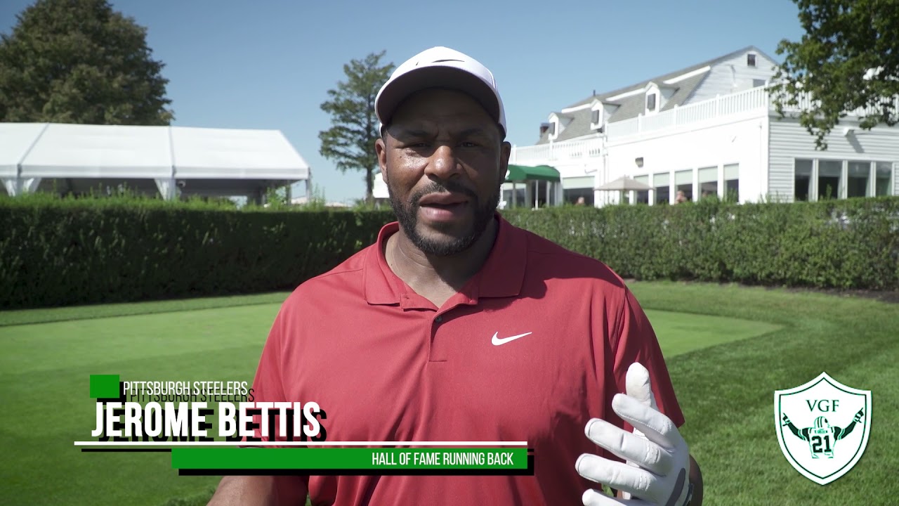 Jerome Bettis at Victor Green Foundation Celebrity Golf 2021